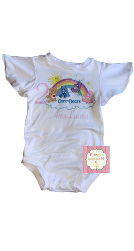 care bears leotard / leotardo/ custom birthday shirt/ custom name