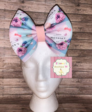 Cargar imagen en el visor de la galería, Baby nylon headband/ puff bow/mother&#39;s day/