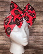 Cargar imagen en el visor de la galería, Baby valentine&#39;s day headwrap /headband /