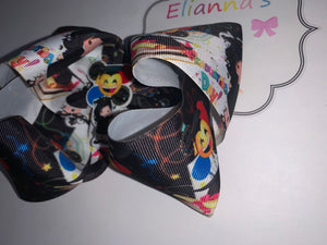 Graduation hair bow/ Moños