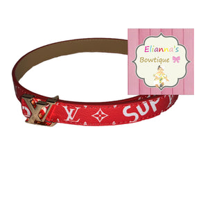 Red belt /unisex /baby / toddler/belts