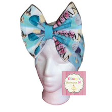 Load image into Gallery viewer, Blue Tiffany headwrap