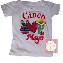 Load image into Gallery viewer, Cinco de mayo shirt / cinco de mayo / mexico