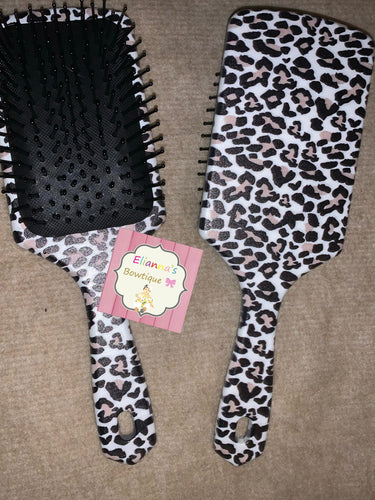 Cheetha/leopard Hair brush