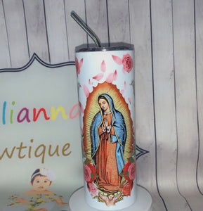 Virgencita tumbler/Virgen de guadalupe