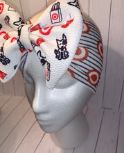 Load image into Gallery viewer, Red Target baby headband /headwrap/shopping