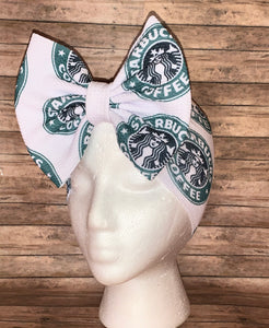 coffee headwrap - Elianna's Bowtique