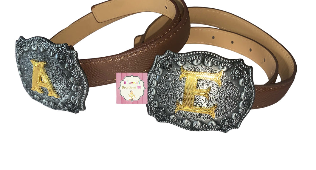 Name letters belt /unisex /toddler/belts