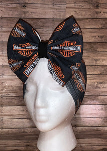 Baby Harley-Davidson headwrap/motors