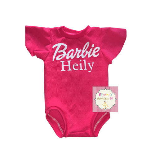 Barbie Custom name Leotard/barbie leotard