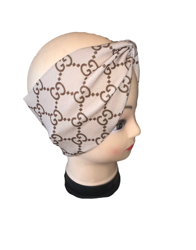 Kaki Adult headwrap/headband// Diadema para Adulto