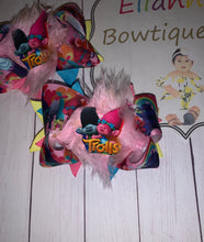 Load image into Gallery viewer, Trolls piggy tails set / paresitos