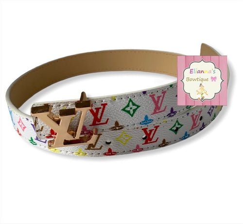 Multicolor LV belt /unisex /baby / toddler/belts