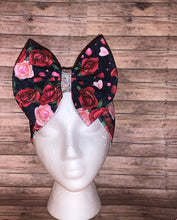 Load image into Gallery viewer, Baby valentine&#39;s day roses headwrap /headband /