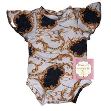 Cargar imagen en el visor de la galería, Mini Buchona Leotard /leotardo/gold/EXCLUSIVE