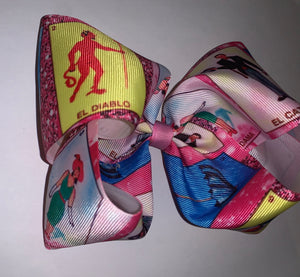 Loteria hair bow