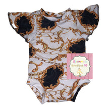 Cargar imagen en el visor de la galería, Mini Buchona Leotard /leotardo/gold/EXCLUSIVE