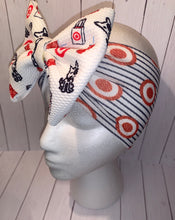 Load image into Gallery viewer, Red Target baby headband /headwrap/shopping