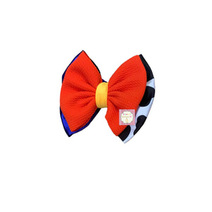 Toy story Hair bow/moño/cow