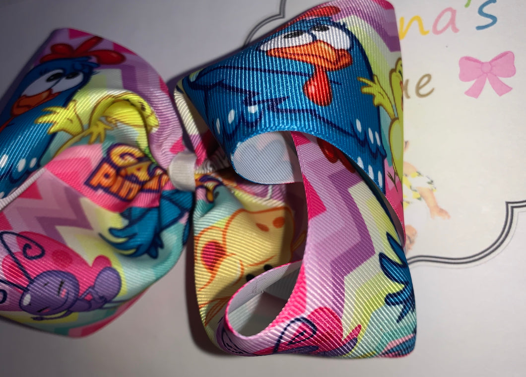 La gallina pintadita hair bow - Elianna's Bowtique