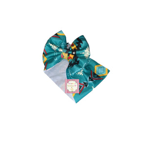 Baby Aztec print headwrap / or bow