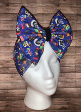 Load image into Gallery viewer, Coco loco dia de muertos headwrap/headband/halloween/un poco loco