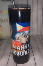 Load image into Gallery viewer, Manny Pacquiao tumbler cup/