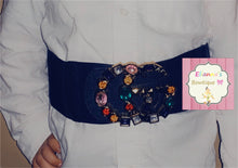 Load image into Gallery viewer, Multi-colorG waist belt/ toddler/Adult/youth /adjustable/belts/cintos/multicolor