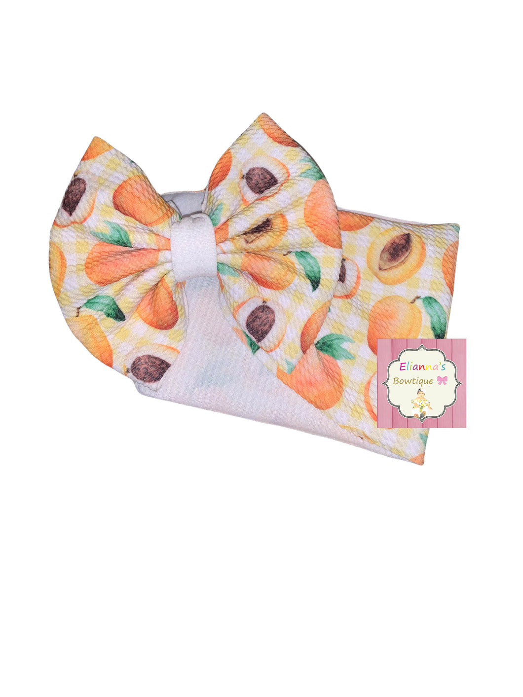 Baby peach headwrap/ durazno