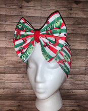 Load image into Gallery viewer, Christmas grinch headwrap/headband/