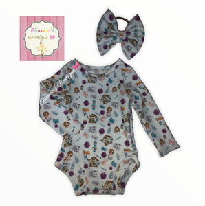 COVID set Leotard  and nylon headband/leo/stay home/virus