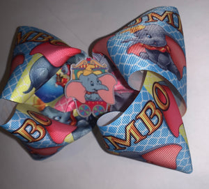 Dumbo Hair bow/elephant