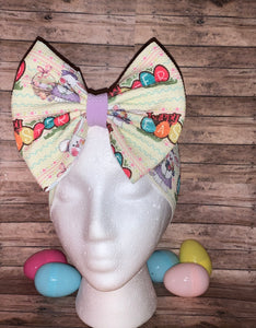 Easter headwrap/nylonheadband/bow/pascua