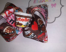 Load image into Gallery viewer, Nutella Hair Bow / Moños