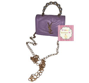 Lilac small girls purse /bag/bolsa