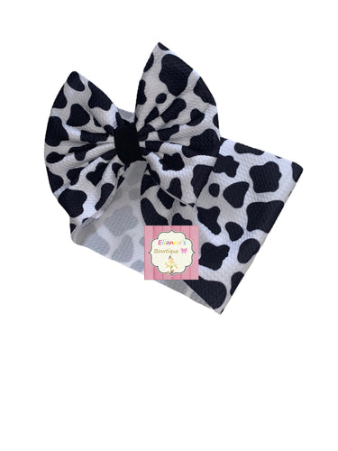 Baby Cow  headwrap/vaca