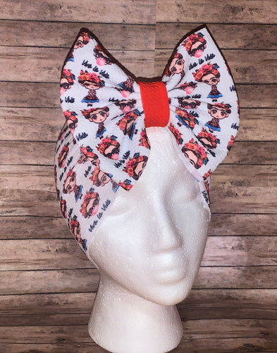 Baby Frida Kahlo headwrap/headband/VIVE LA VIDA