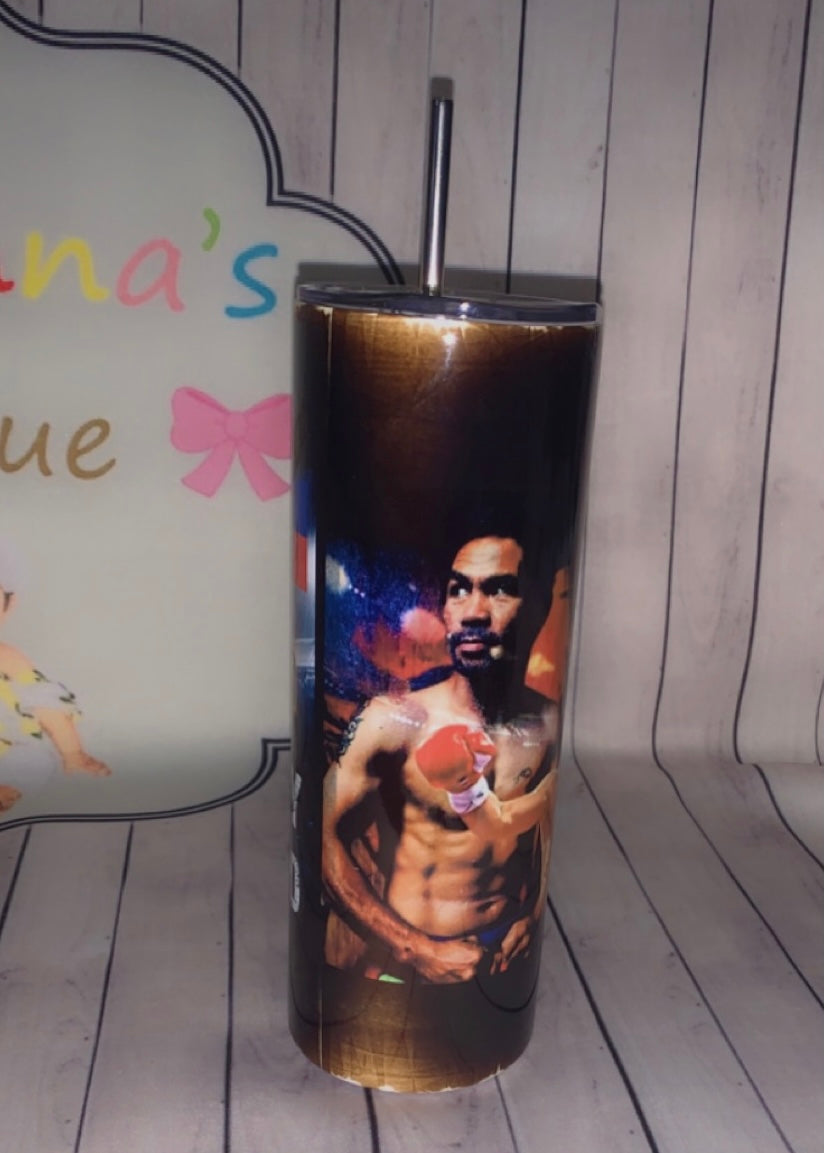 Manny Pacquiao tumbler cup/