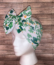 Load image into Gallery viewer, St Patrick&#39;s Day headwrap/nylonheadband/bow