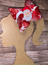 Cargar imagen en el visor de la galería, Christmas santa claus hair bow/navidad