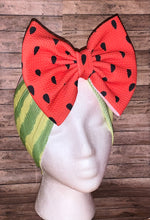 Cargar imagen en el visor de la galería, Watermelon headwrap/sandia