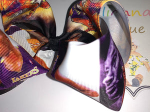 Los Angeles , Lakers kobe bryant Hair bow - Elianna's Bowtique