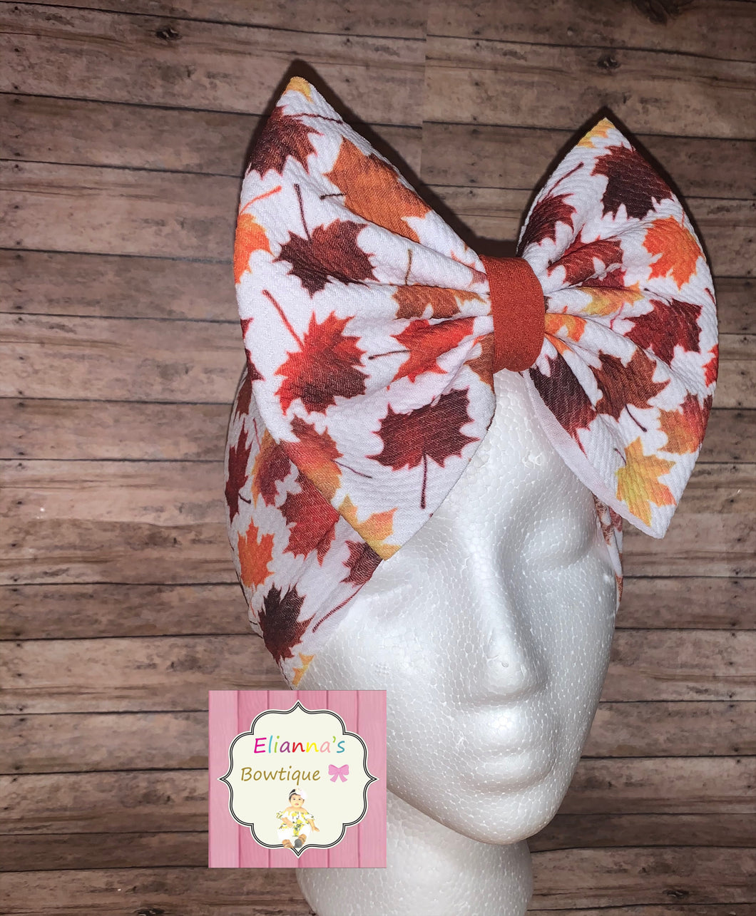 Baby Fall/ falling leaves headwrap/headband/thanksgiving