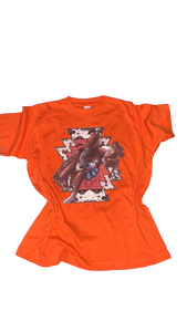 Rodeo cowboy shirt/cowhide