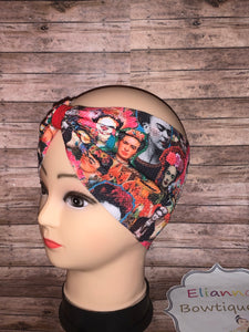 Frida kahlo Adult headwrap/headband/Diadema para