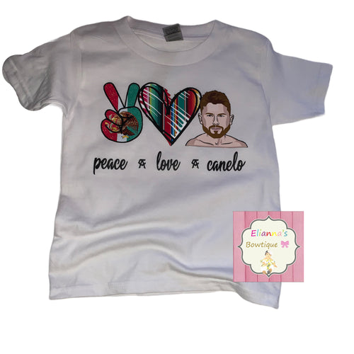 Canelo Alvarez shirt/camisa/boxeador/cinco de mayo