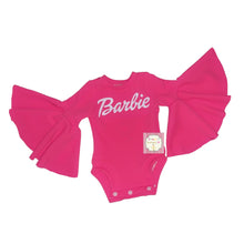 Load image into Gallery viewer, Pink Barbie Leotard /Leo /leotardo/bell longsleeve