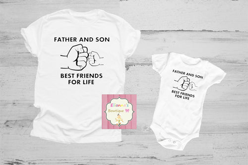 Father and son best friends for life/father's day