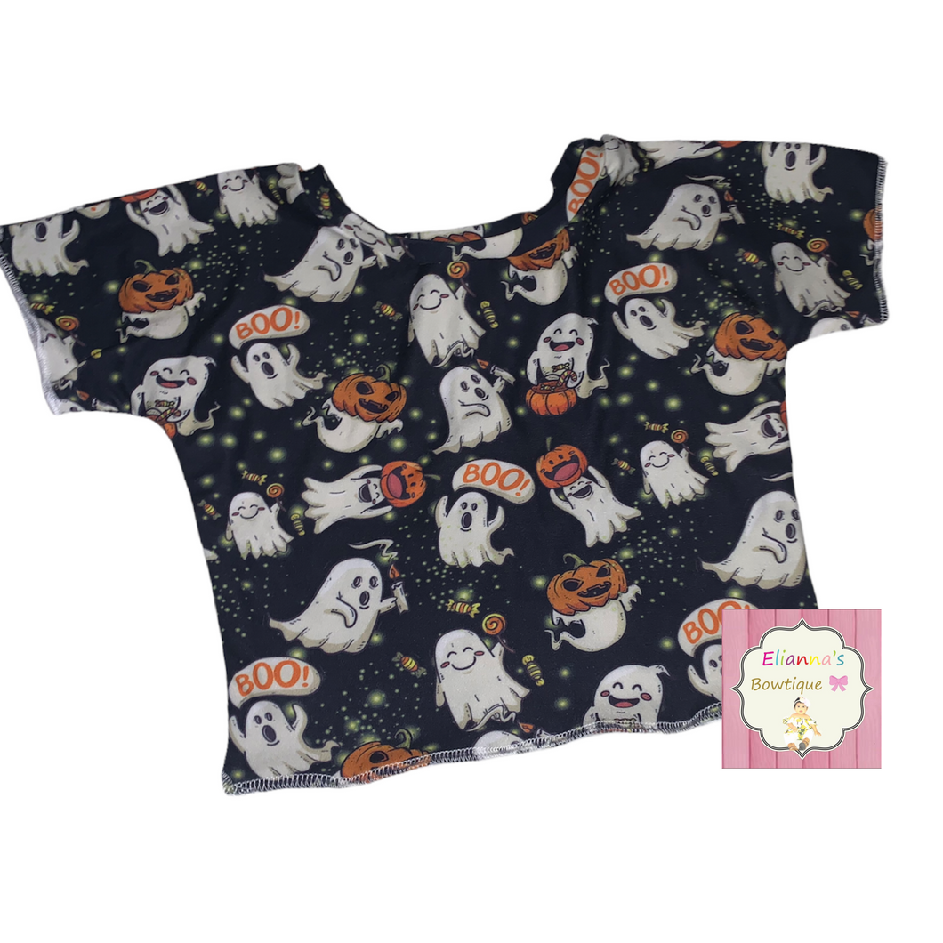 Ghost Halloween Top/shirt