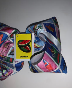 Loteria Hair bow / moños